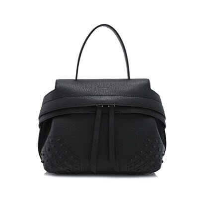 2016SS トッズ バッグスーパーコピー VIPセール！TOD'S×WAVE バッグ ミニ WAVE BAG ミニ,Black XBWAMRHG101SRK R409